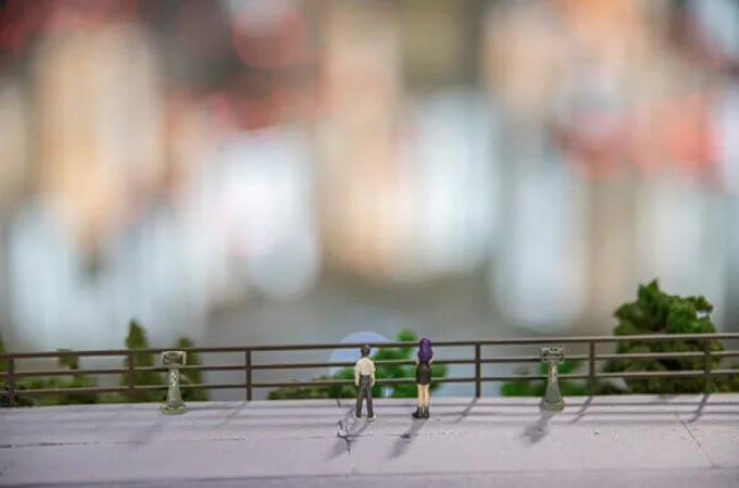 SMALL WORLDS Tokyo Evangelion TOKYO-III miniature city and character scenes