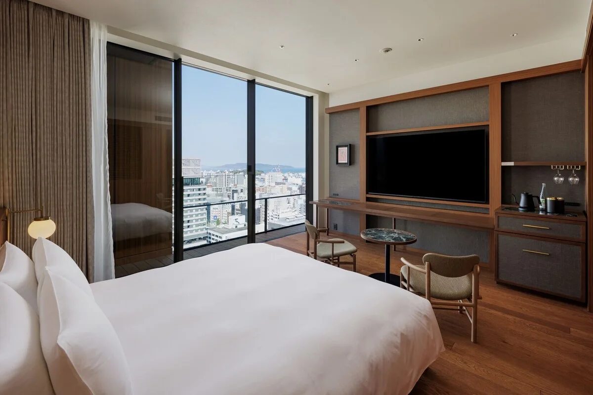 ONE FUKUOKA HOTEL room for a premium Tenjin shopping stay