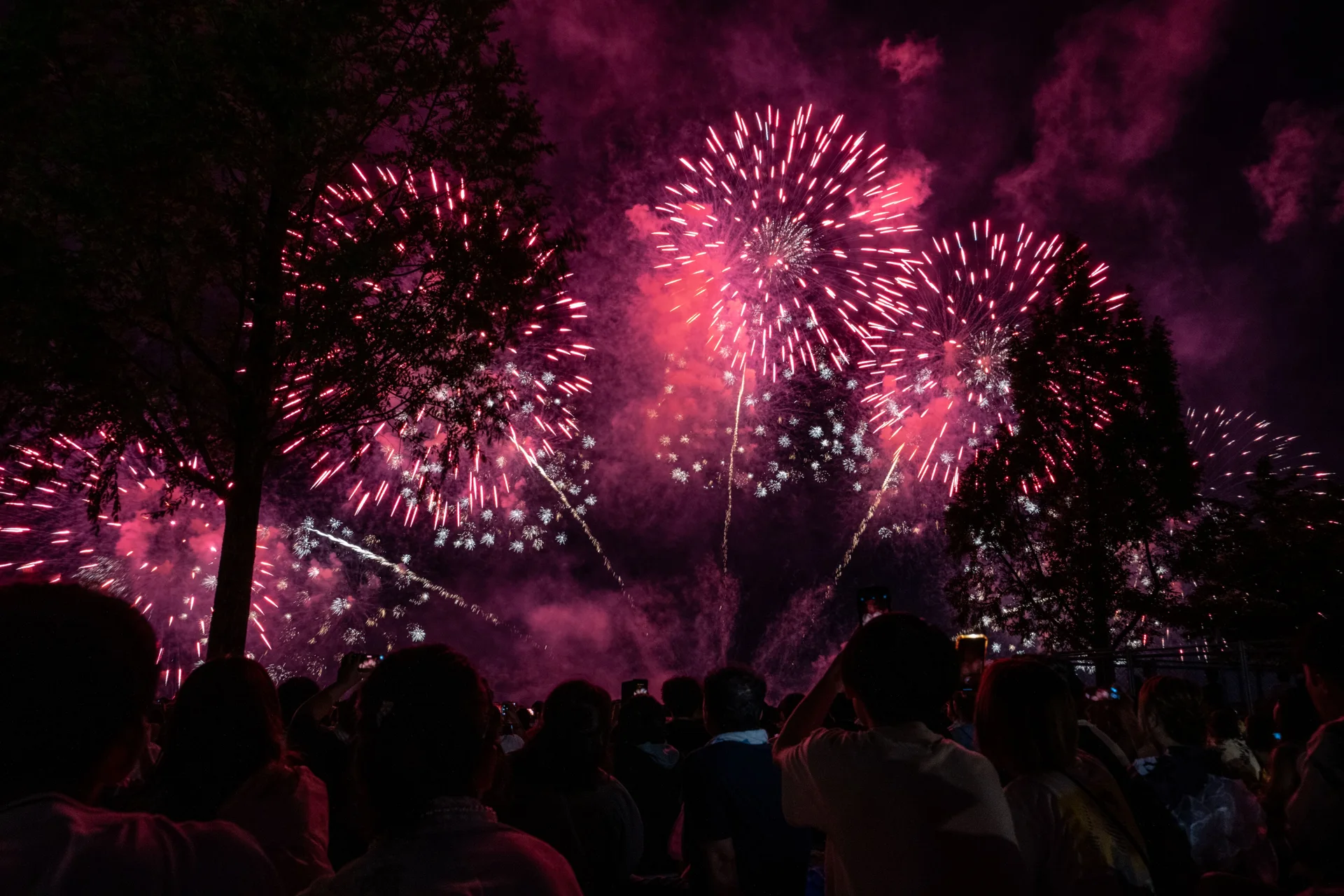 Official 2026 Lake Biwa Fireworks waterfront viewing area facing the launch zone in Otsu