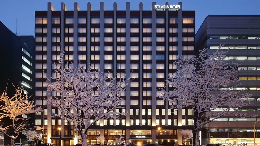 Solaria Nishitetsu Hotel Sapporo exterior near JR Sapporo Station South Exit