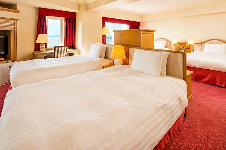 Grand Nikko Tokyo Bay Maihama Family Room with four permanent beds