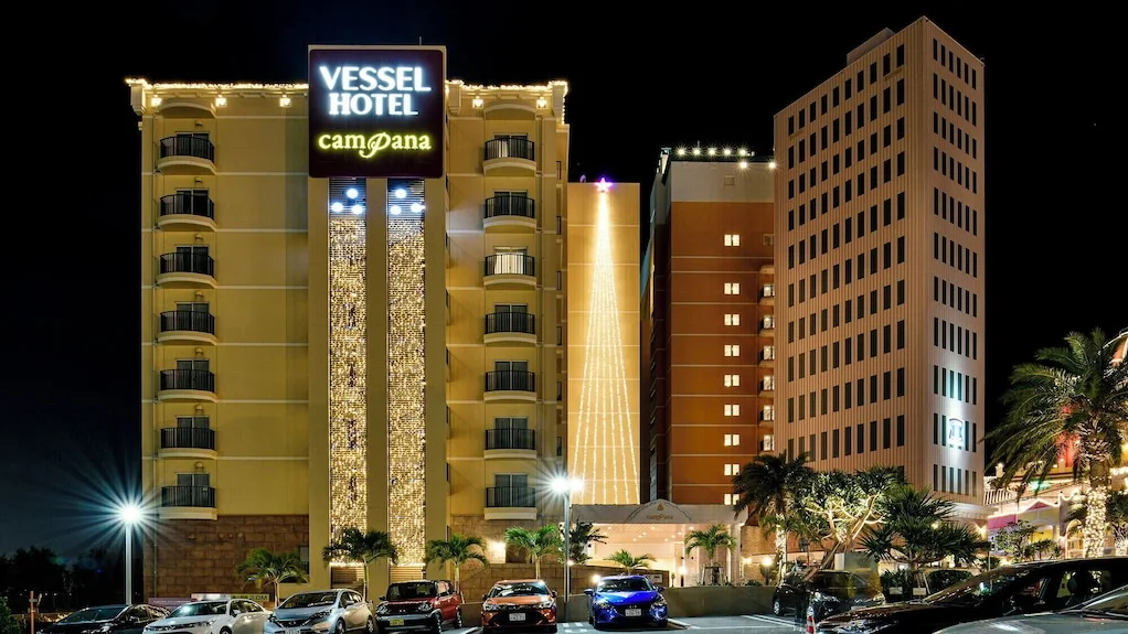 Vessel Hotel Campana Okinawa exterior in American Village