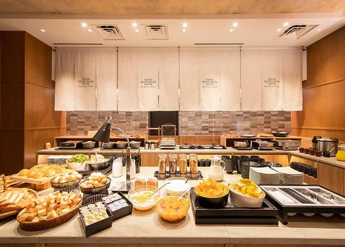 karaksa hotel grande Shin-Osaka Tower breakfast buffet counter