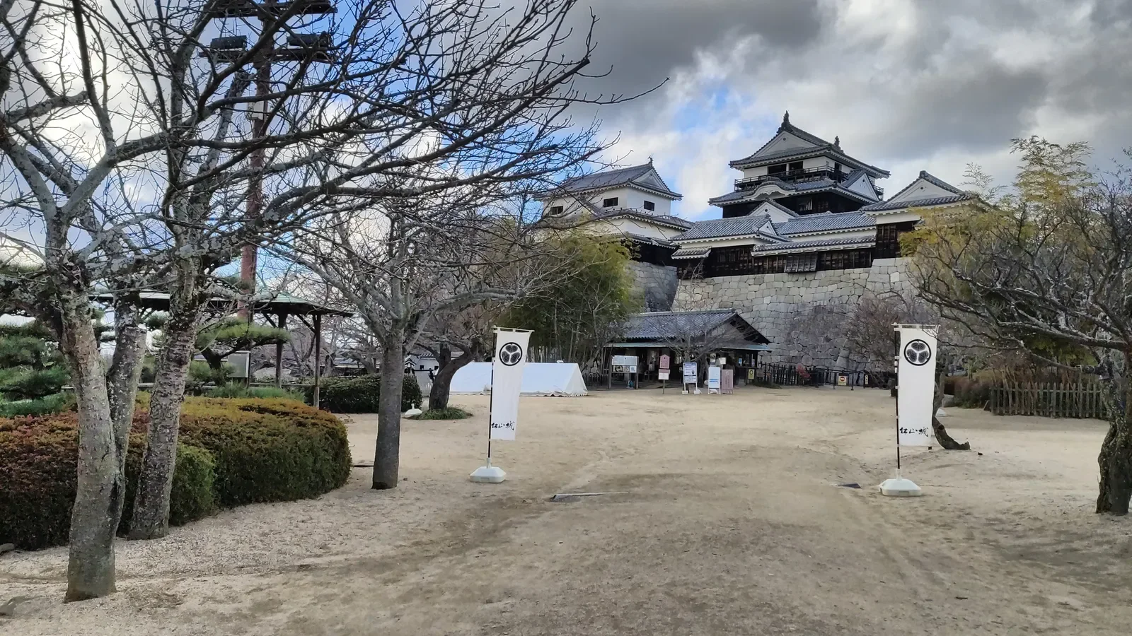 Matsuyama Castle is a major daytime theme from an Ehime hotel base and contrasts with Takamatsu’s island-hopping travel pattern