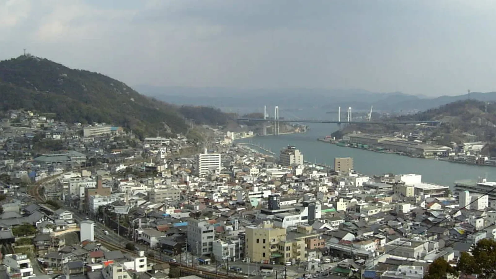 Onomichi Channel view from the Senkoji area