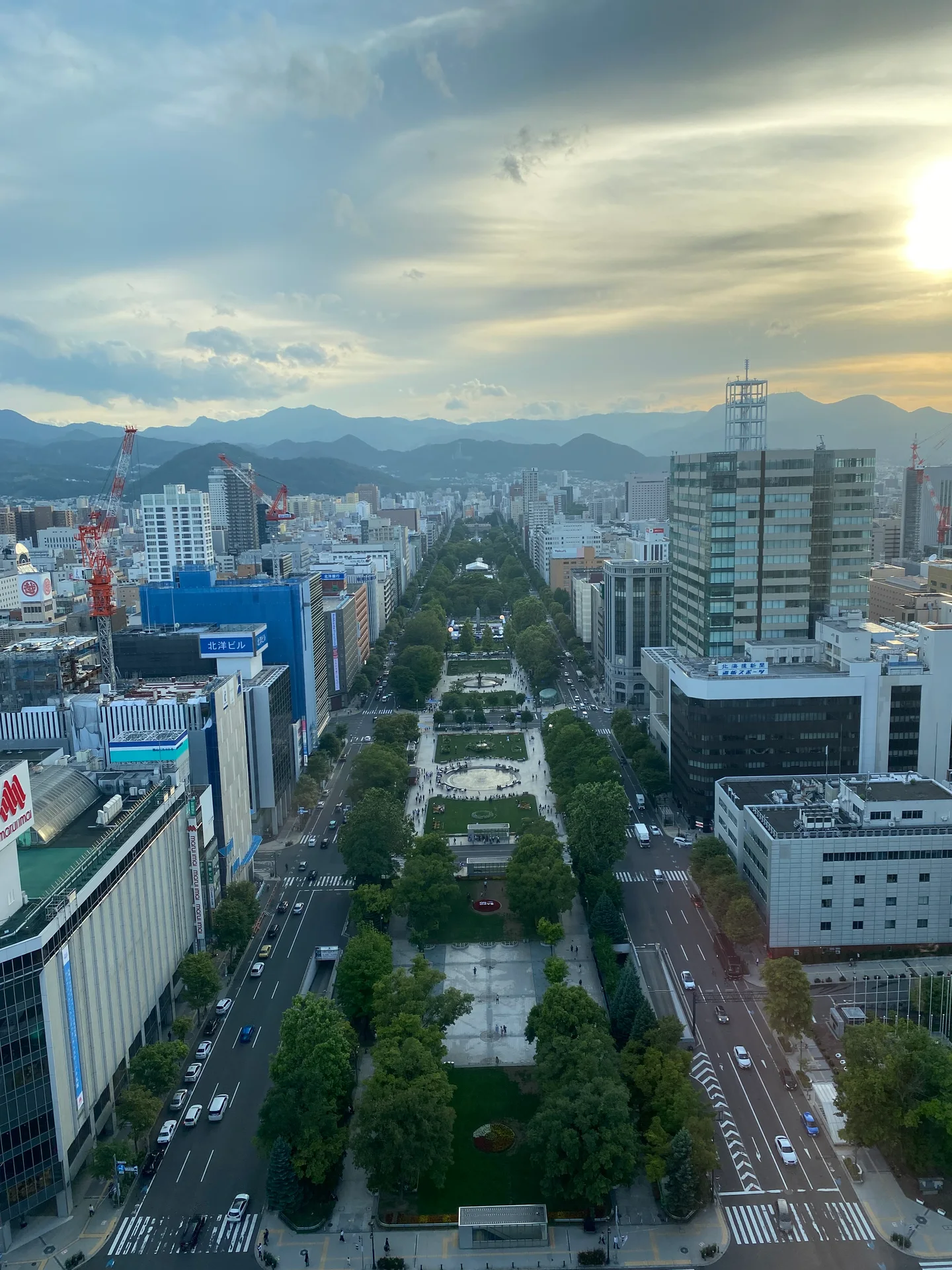 Central Sapporo representing the flexible city-base side of the nights decision