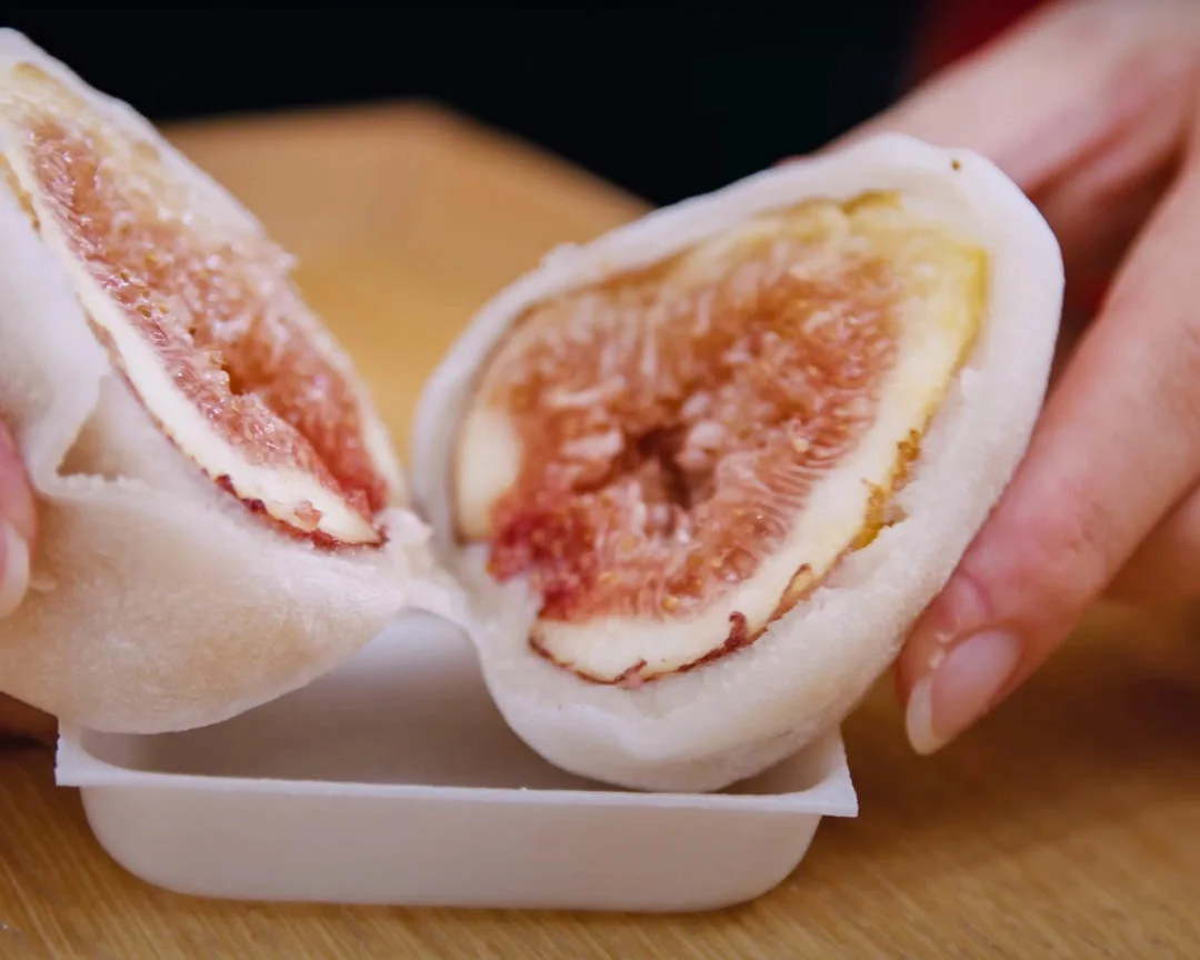 Handheld Japanese street-food tasting on the Osu Kannon tour in Nagoya