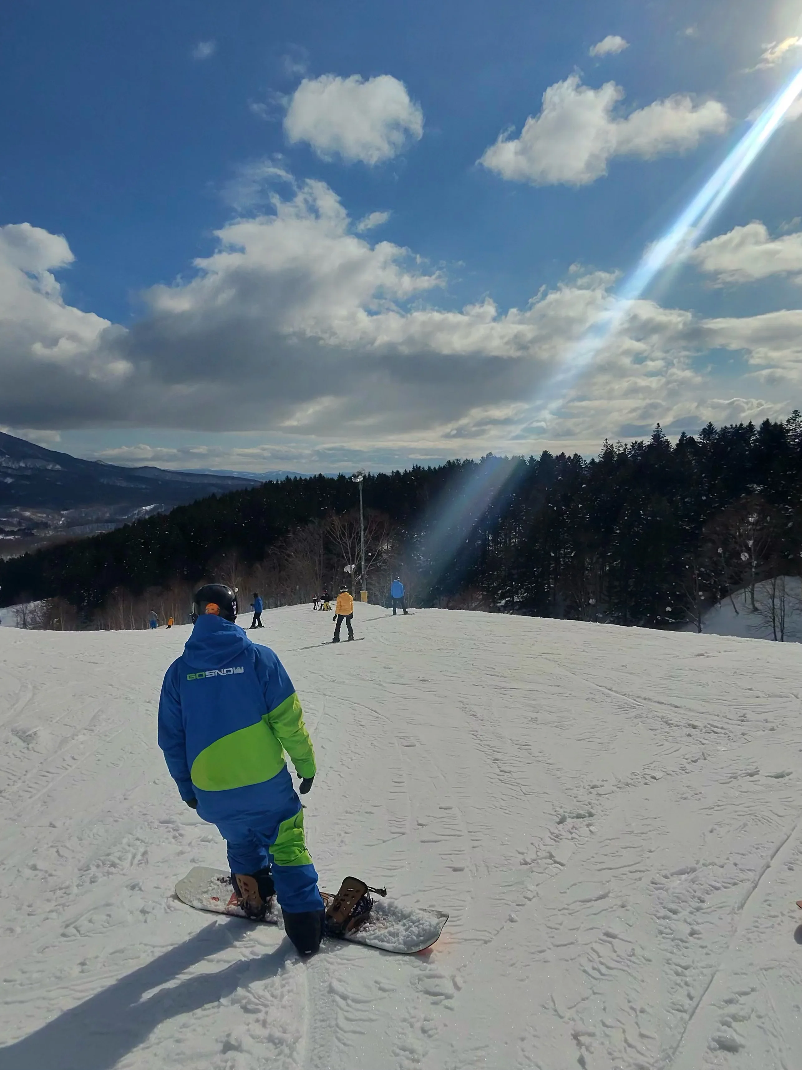 Beginner learning area used to assess children and first-time skier access