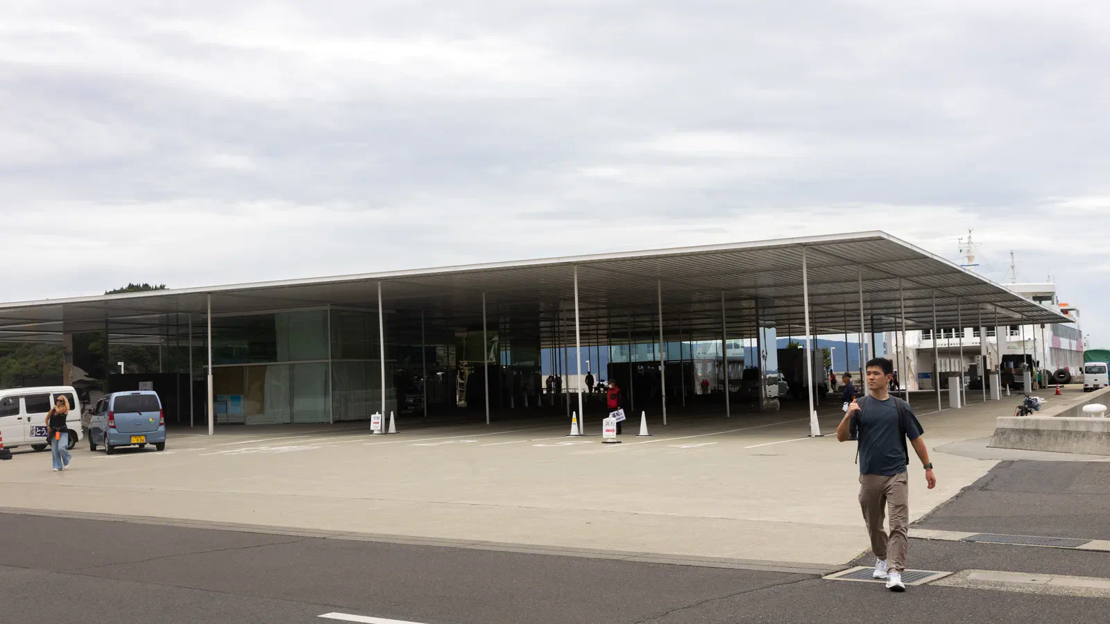 Miyanoura Port is the main arrival node for a Naoshima day trip from Takamatsu, so ferry timing should structure the day