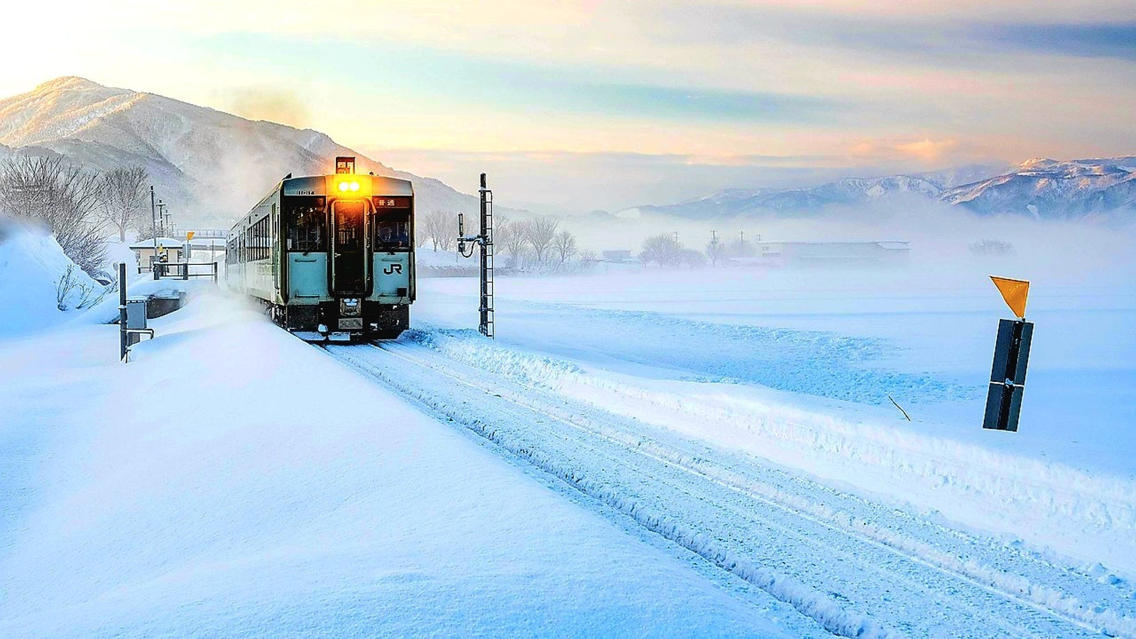 Hokkaido in January: snow, slush and icy surfaces make footwear and traction as important as a warm coat.