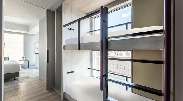 Centara Grand Hotel Osaka Family Room children's bunk beds