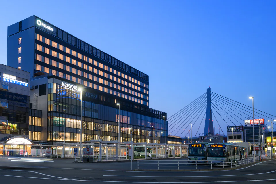 Aomori Station route planning before choosing an Aomori Hoshino resort