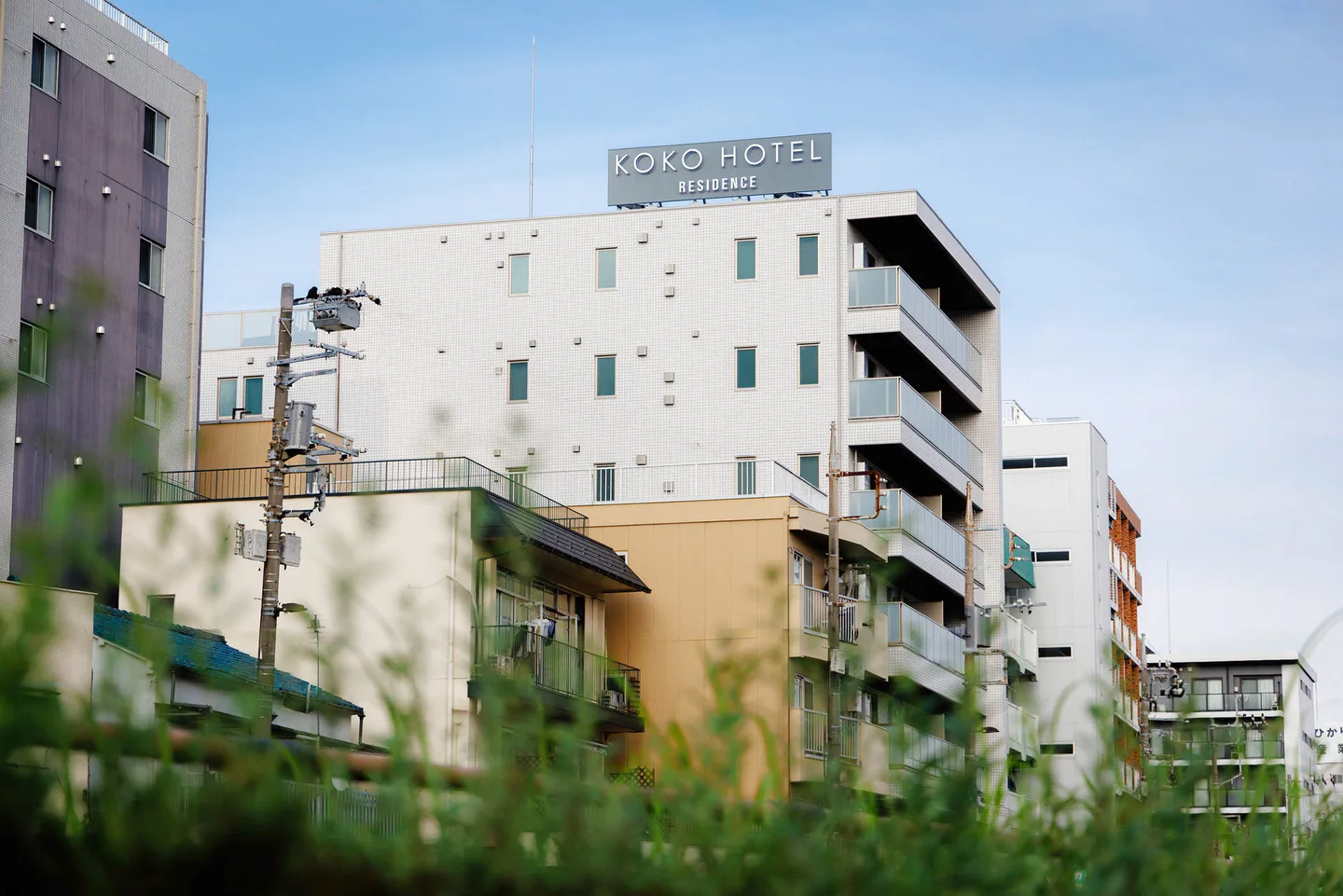 Front exterior of KOKO HOTEL Residence Tokyo Oshiage in Sumida, Tokyo