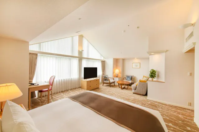 Rusutsu Resort Hotel mountain-view junior suite for an overnight ski stay