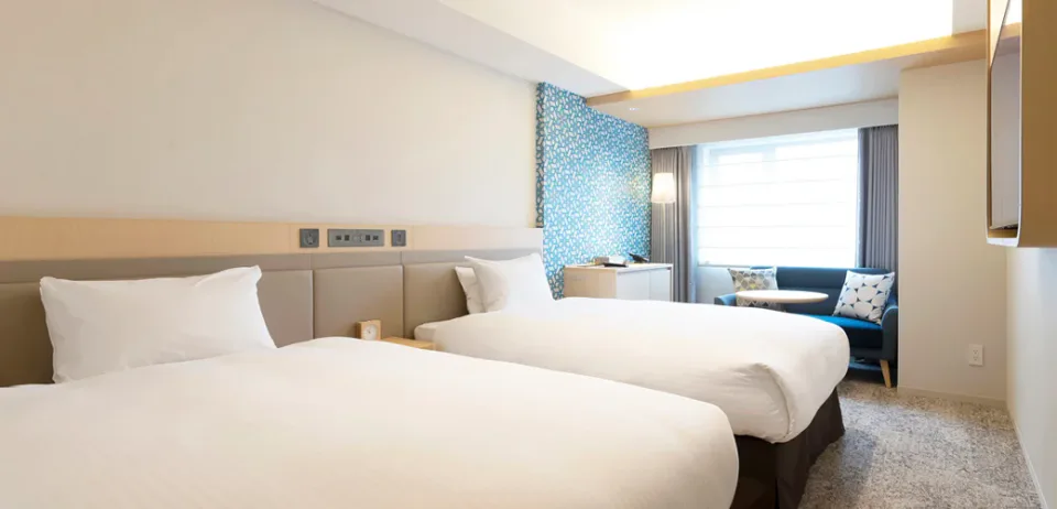 Hotel Emion Sapporo standard twin room with two beds